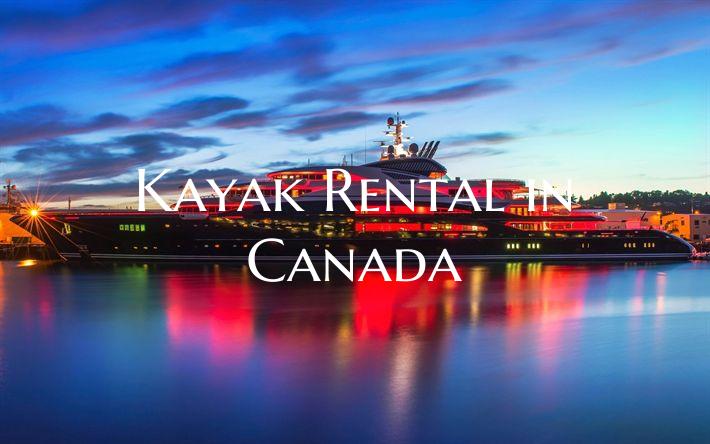 Kayak Rental in Canada