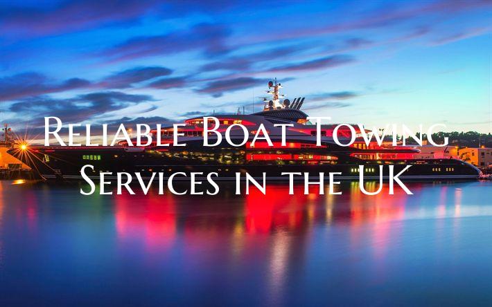 Reliable Boat Towing Service...